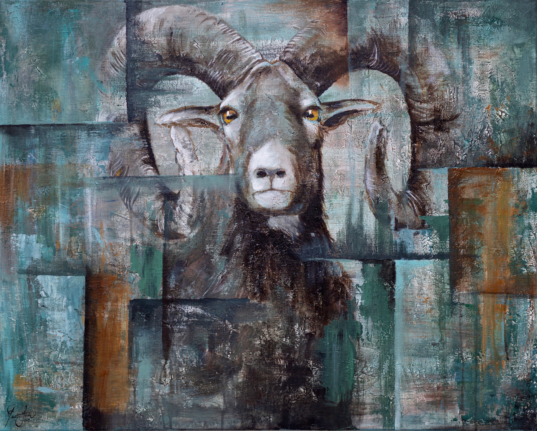 Mufloni | 80 x 100 cm