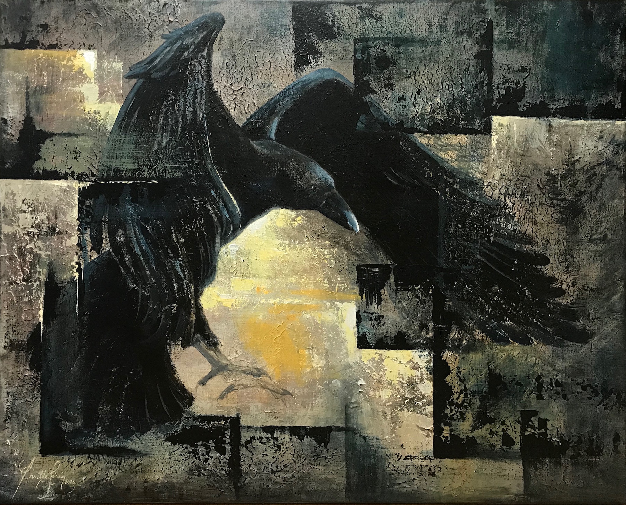 Korppi | 80 x 100 cm