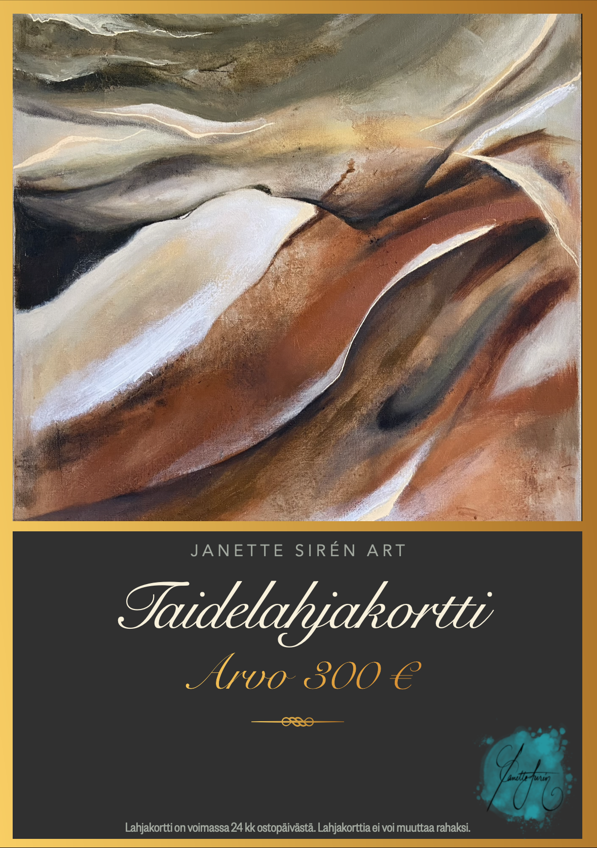 Taidelahjakortti | 300 €