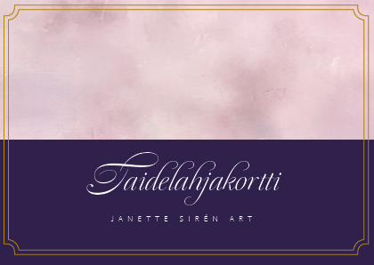 Taidelahjakortti | 250 €